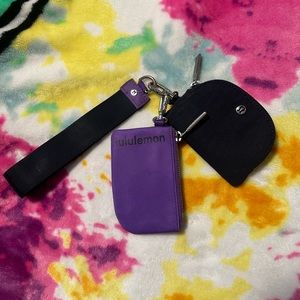 Lululemon dual pouch wristlet